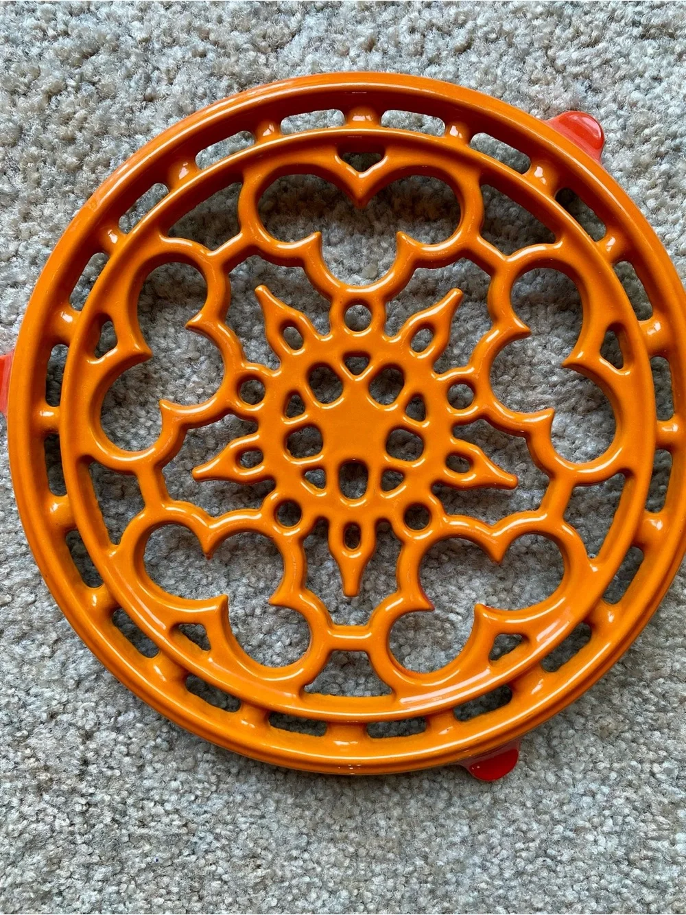 Enameled Cast Iron Trivet